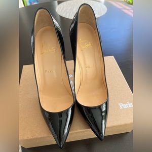 NIB Christian Louboutin Pigalle 120 Patent Calf